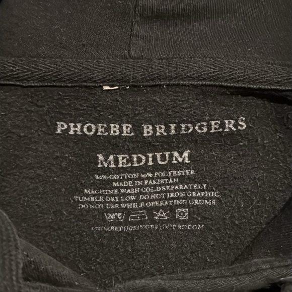 Z Phoebe Bridgers Men/Unisex Medium Sweater Hoodie Punisher Portrait Skeleton - Picture 6 of 6